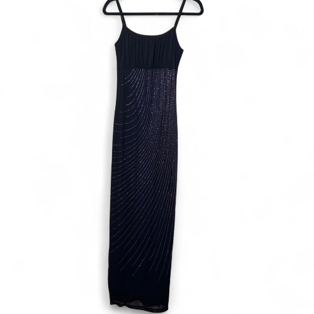 Unbranded Women's Black and Navy Dress
